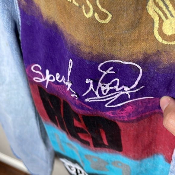 Universal Thread DIY Taylor Swift Eras Tour High Rise Wide Leg Jeans Sz 00 - Picture 4 of 15